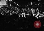 Image of Presidential election returns displayed on Times building New York City USA, 1940, second 42 stock footage video 65675050197