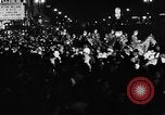 Image of Presidential election returns displayed on Times building New York City USA, 1940, second 44 stock footage video 65675050197