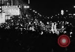 Image of Presidential election returns displayed on Times building New York City USA, 1940, second 48 stock footage video 65675050197