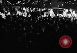Image of Presidential election returns displayed on Times building New York City USA, 1940, second 50 stock footage video 65675050197
