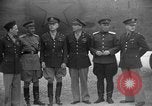 Image of American and Russian officers Tehran Iran, 1943, second 4 stock footage video 65675050205