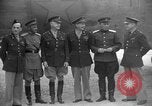 Image of American and Russian officers Tehran Iran, 1943, second 9 stock footage video 65675050205