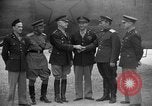 Image of American and Russian officers Tehran Iran, 1943, second 16 stock footage video 65675050205