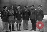 Image of American and Russian officers Tehran Iran, 1943, second 17 stock footage video 65675050205