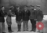 Image of American and Russian officers Tehran Iran, 1943, second 20 stock footage video 65675050205