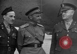 Image of American and Russian officers Tehran Iran, 1943, second 28 stock footage video 65675050205