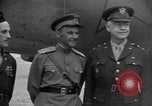 Image of American and Russian officers Tehran Iran, 1943, second 29 stock footage video 65675050205