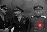 Image of American and Russian officers Tehran Iran, 1943, second 34 stock footage video 65675050205