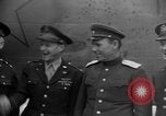 Image of American and Russian officers Tehran Iran, 1943, second 35 stock footage video 65675050205