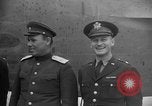 Image of American and Russian officers Tehran Iran, 1943, second 38 stock footage video 65675050205