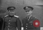 Image of American and Russian officers Tehran Iran, 1943, second 42 stock footage video 65675050205