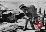Image of British troops firing 5.5 inch field gun North Africa, 1941, second 7 stock footage video 65675050208