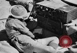 Image of British troops firing 5.5 inch field gun North Africa, 1941, second 20 stock footage video 65675050208