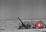 Image of British troops firing 5.5 inch field gun North Africa, 1941, second 28 stock footage video 65675050208