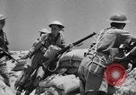 Image of British troops firing 5.5 inch field gun North Africa, 1941, second 32 stock footage video 65675050208