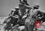 Image of British troops firing 5.5 inch field gun North Africa, 1941, second 34 stock footage video 65675050208
