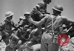 Image of British troops firing 5.5 inch field gun North Africa, 1941, second 37 stock footage video 65675050208