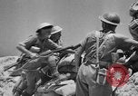 Image of British troops firing 5.5 inch field gun North Africa, 1941, second 42 stock footage video 65675050208