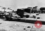 Image of British soldiers retrieve a disabled tank while being shelled North Africa, 1941, second 1 stock footage video 65675050209