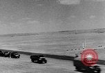 Image of British soldiers retrieve a disabled tank while being shelled North Africa, 1941, second 25 stock footage video 65675050209