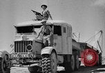 Image of British soldiers retrieve a disabled tank while being shelled North Africa, 1941, second 31 stock footage video 65675050209
