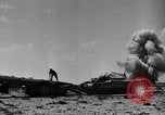 Image of British soldiers retrieve a disabled tank while being shelled North Africa, 1941, second 49 stock footage video 65675050209