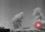 Image of British soldiers retrieve a disabled tank while being shelled North Africa, 1941, second 56 stock footage video 65675050209