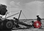 Image of British soldiers retrieve a disabled tank while being shelled North Africa, 1941, second 61 stock footage video 65675050209