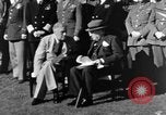 Image of Winston Churchill Casablanca Morocco, 1943, second 21 stock footage video 65675050213
