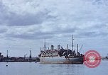 Standbild transport Schiffe Französisch Marokko, 1942, aus Sekunde 17 historischem Filmmaterial Videoclip 65675050224