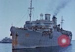 Standbild transport Schiffe Französisch Marokko, 1942, aus Sekunde 33 historischem Filmmaterial Videoclip 65675050224
