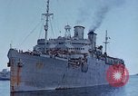 Standbild transport Schiffe Französisch Marokko, 1942, aus Sekunde 36 historischem Filmmaterial Videoclip 65675050224