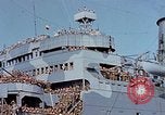 Standbild transport Schiffe Französisch Marokko, 1942, aus Sekunde 51 historischem Filmmaterial Videoclip 65675050224