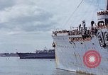 Standbild transport Schiffe Französisch Marokko, 1942, aus Sekunde 56 historischem Filmmaterial Videoclip 65675050224