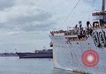Standbild transport Schiffe Französisch Marokko, 1942, aus Sekunde 57 historischem Filmmaterial Videoclip 65675050224