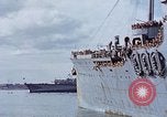 Standbild transport Schiffe Französisch Marokko, 1942, aus Sekunde 60 historischem Filmmaterial Videoclip 65675050224
