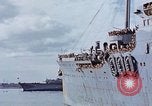 Standbild transport Schiffe Französisch Marokko, 1942, aus Sekunde 62 historischem Filmmaterial Videoclip 65675050224