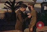 Standbild Sergeant Richard Ryan erhält Silver Star Medal Fedhala Französisch Marokko, 1942, aus Sekunde 31 historischem Filmmaterial Videoclip 65675050228
