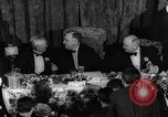 Image Parti Démocratique victoire le dîner Washington DC USA, 1937, de la seconde 32 séquences d'archives historiques vidéo 65675050246
