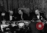 Image Parti Démocratique victoire le dîner Washington DC USA, 1937, de la seconde 36 séquences d'archives historiques vidéo 65675050246