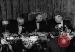 Image Parti Démocratique victoire le dîner Washington DC USA, 1937, de la seconde 42 séquences d'archives historiques vidéo 65675050246