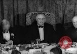 Image Parti Démocratique victoire le dîner Washington DC USA, 1937, de la seconde 50 séquences d'archives historiques vidéo 65675050246