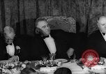 Image Parti Démocratique victoire le dîner Washington DC USA, 1937, de la seconde 54 séquences d'archives historiques vidéo 65675050246
