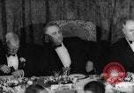 Image Parti Démocratique victoire le dîner Washington DC USA, 1937, de la seconde 55 séquences d'archives historiques vidéo 65675050246
