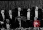 Image Parti Démocratique victoire le dîner Washington DC USA, 1937, de la seconde 29 séquences d'archives historiques vidéo 65675050247