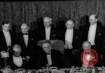 Image Parti Démocratique victoire le dîner Washington DC USA, 1937, de la seconde 33 séquences d'archives historiques vidéo 65675050247