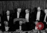 Image Parti Démocratique victoire le dîner Washington DC USA, 1937, de la seconde 40 séquences d'archives historiques vidéo 65675050247