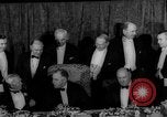 Image Parti Démocratique victoire le dîner Washington DC USA, 1937, de la seconde 42 séquences d'archives historiques vidéo 65675050247