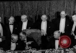 Image Parti Démocratique victoire le dîner Washington DC USA, 1937, de la seconde 49 séquences d'archives historiques vidéo 65675050247