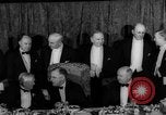 Image Parti Démocratique victoire le dîner Washington DC USA, 1937, de la seconde 50 séquences d'archives historiques vidéo 65675050247